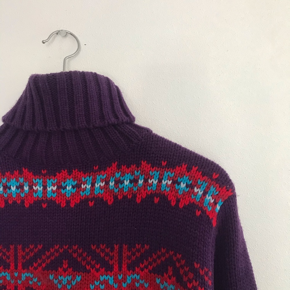 Purple Winter Sweater